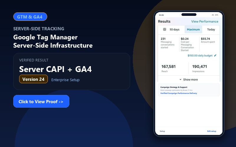 Google Tag Manager Server-Side Infrastructure